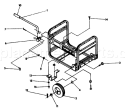 Part Location Diagram of 94440GS Generac SPPRT, FOOT PAD